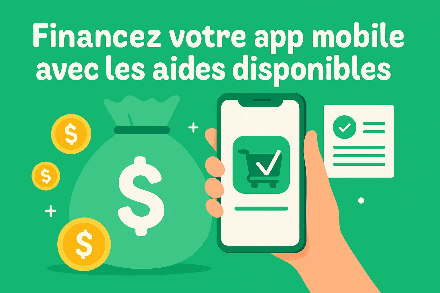 Financer son app mobile : quelles aides pour votre projet ?