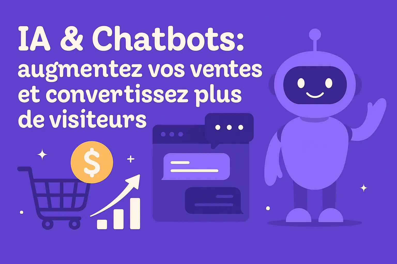 IA & Chatbots : augmentez vos ventes et convertissez plus de visiteurs