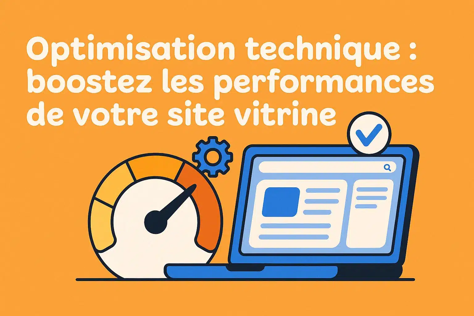 Optimisation technique : boostez les performances de votre site vitrine