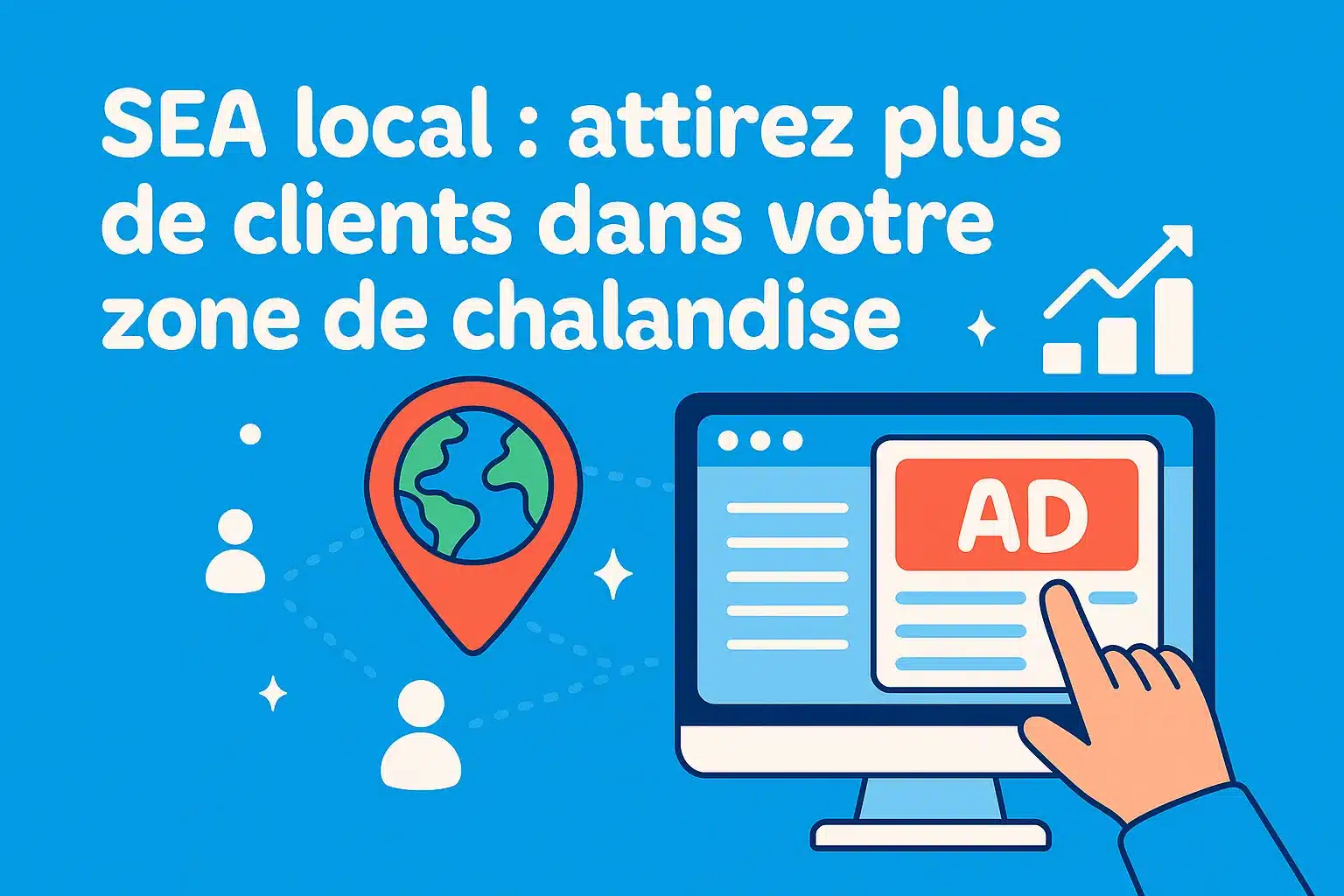 SEA local : attirez plus de clients dans votre zone de chalandise