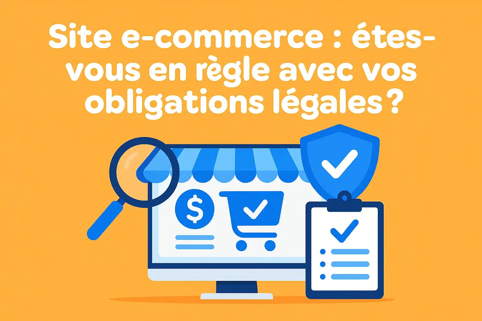 Site e-commerce : êtes-vous en règle avec vos obligations légales ?