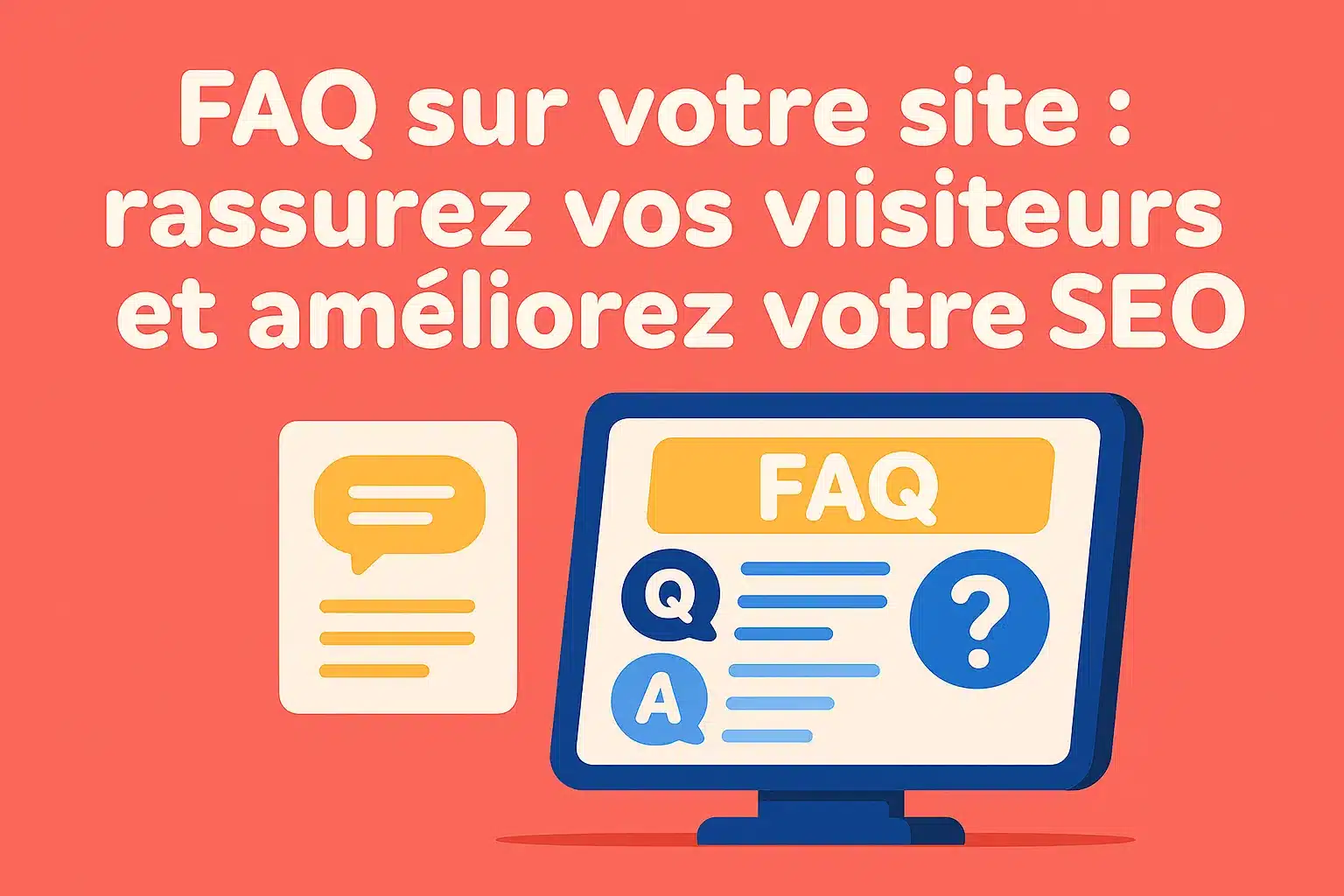 FAQ sur votre site : rassurez vos visiteurs et améliorez votre SEO