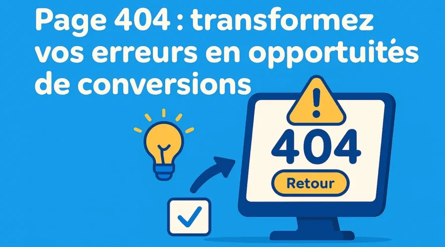 Page 404 : comment la rendre utile, optimisée et SEO friendly en 2025