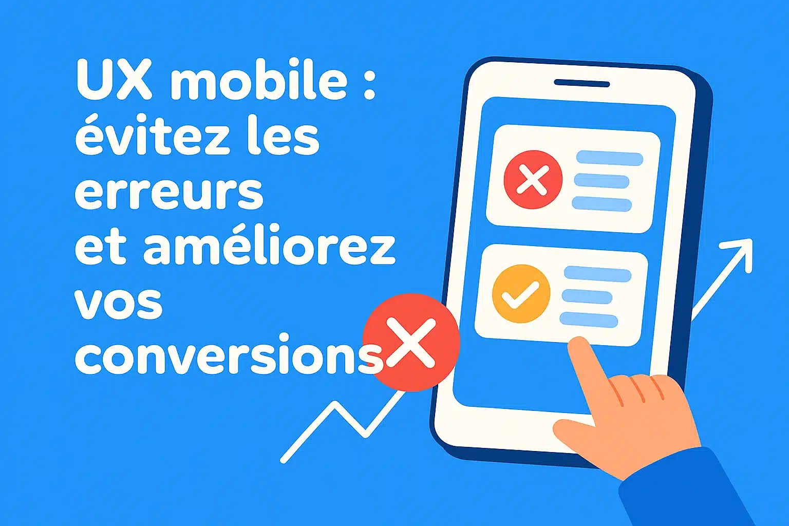 UX mobile : évitez les erreurs et améliorez vos conversions